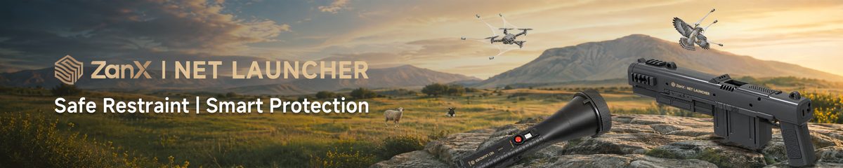 ZanX Net Launcher — Safe Restraint, Smart Protection